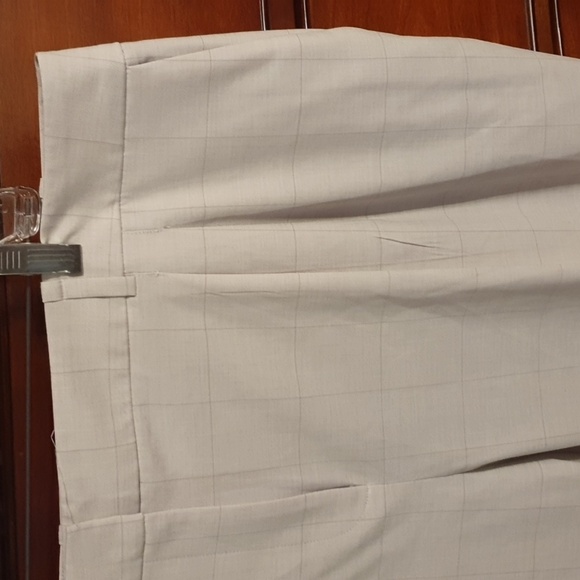 Calvin Klein Plus Size Windowpane Pantsuit sz 18 - Picture 9 of 11